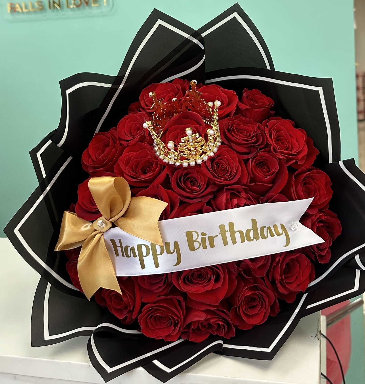 Birthday Roses bouquet
