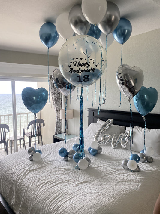 Room Decorations with Personalized Balloons